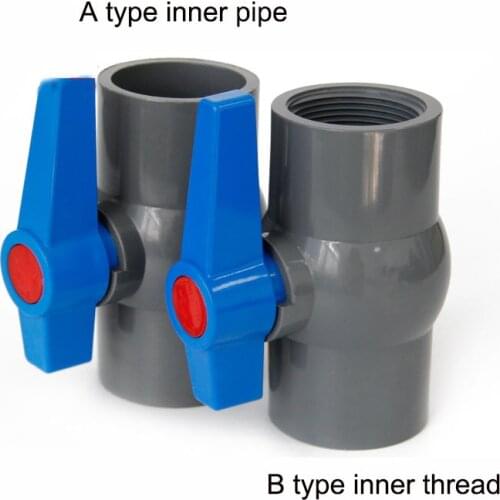 Gogo PVC ball valve switch valve glue stick water supply pipe 20mm 25mm 32mm