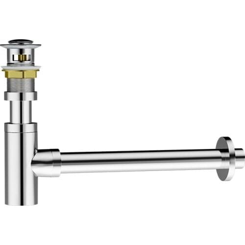 Bathroom Basin Bottle Trap Drain Modern Sink Pop Up Filter Fixture Stopper Set Silver Washbasin Siphon Horse Accessory