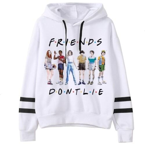 Stranger Things Season 3 Hoodie men/women Harajuku eleven Sweatshirts funny Kawaii Korean Oversized Hooded male hoodies Hip Hop