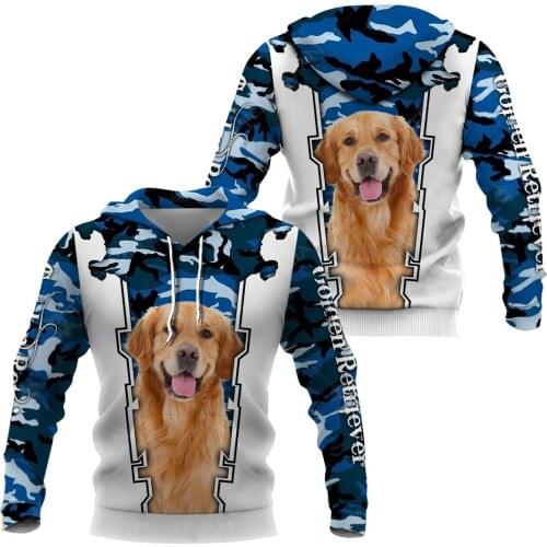 Golden Retriever hoodie 3D Printed Hoodies Fashion Pullover Men For Women Sweatshirts Sweater Cosplay Costumes