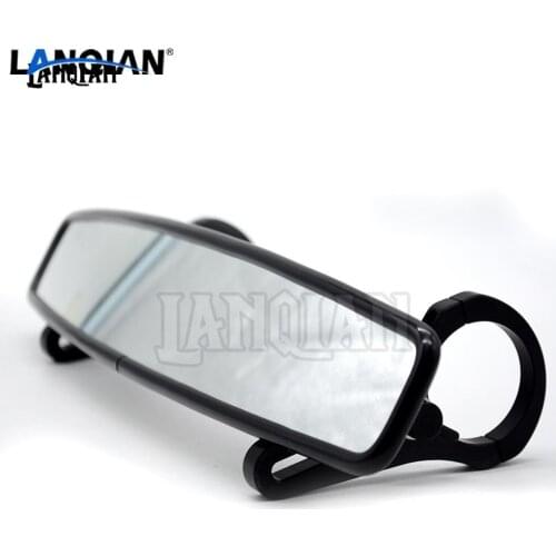 High quality Strong and durable Rearview Race Mirror with 2" Clamp FOR Yamaha Viking Polaris RZR XP1000 Can Am Maverick 2.0 Cage