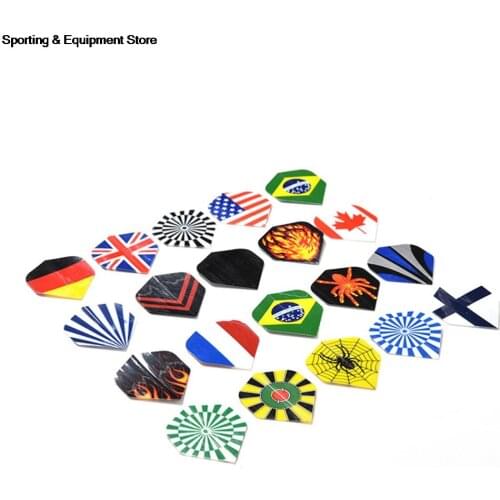 60 Pcs/lot Professional Mixed Type Darts Tool Flights Nice Flight Pack for Dart Tools Sets Wholesale
