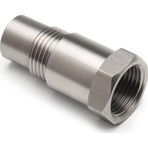 Car Oxygen O2 Sensor Adapter CEL Fix Check Engine Light Eliminator M18*1.5 Extender Adapter Fitting Eliminator Test Pipe