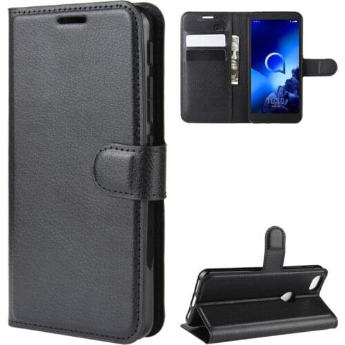 For Alcatel 1V 2019 Case Wallet Leather Flip Leather Phone Case For Alcatel 1V 2019 High Quality Stand Cover For Alcatel 1V 2019