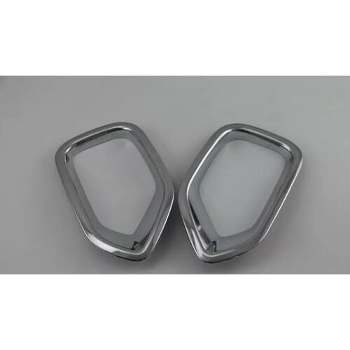 For SUBARU Outback 2015 2PCS ABS Chrome Car Rear Headlight Fog Lamp Trim Car Styling Accessories