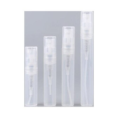 1000pcs 2ml 3ml 4ml 5ml Small Plastic Perfume Spray Bottle Clear Sample Mist Sprayer Atomizer Pump Perfume Bottle lin3981