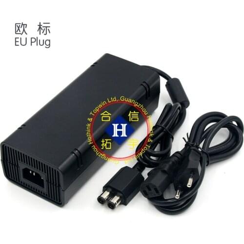 HOTHINK EU Plug AC adapter Power Supply Charger Cable Cord brick for Xbox 360 slim