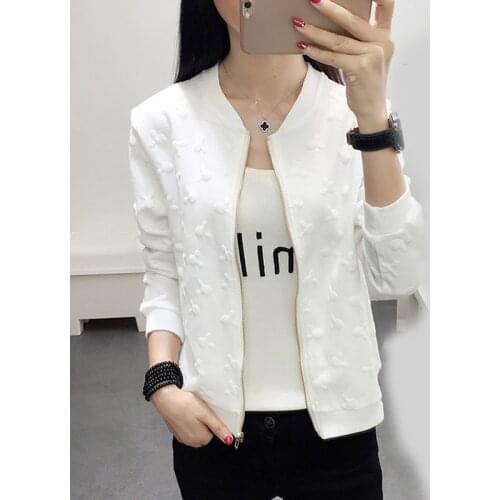 2020 Winter Flight White Black Bomber Jacket Women Jacket And Womens Coat Clothes Bomber Ladies Short Jacket Cardigan Jacket