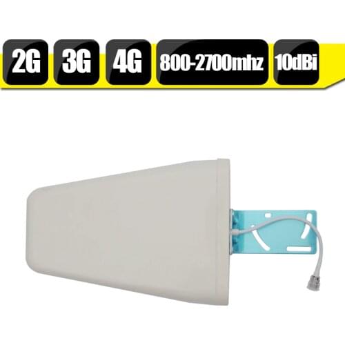 Outdoor 800-2700mhz GSM 3G WCDMA 4G LTE Mobile Phone Signal Antenna 10dBi External Cellphone Log Periodic Antenna For Booster