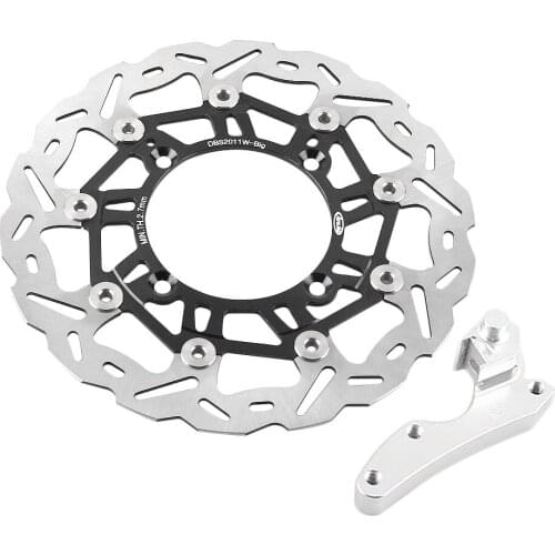 Motorcycle Front Brake Disc Rotors For Kawasaki KX250 KX125 2006-2008 & KX450F KX250F 2006-2014 & KLX450R 2007-2016