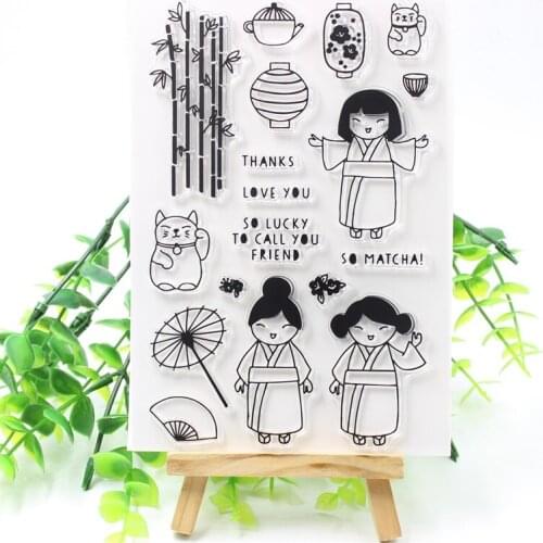 KSCRAFT Love You Transparent Clear Silicone Stamps for DIY Scrapbooking/Card Making/Kids Crafts Fun Decoration Supplies 397