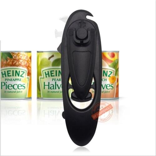 Manual Stainless Steel Safety Can Opener Tool Portable Canned Fruit Knife Tin Can Opener Machine Can Opener Screwdriver Tool