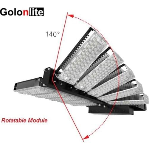 Golonlite LED stadium light 1500W 1200W 1000W 900W 800W 600W 500W sport court lighting High lumens 160Lm/W High quality
