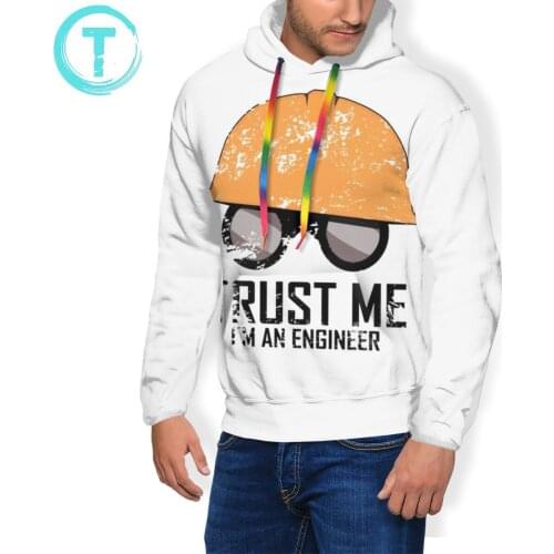 Team Fortress 2 Hoodie Team Fortress 2 - Trust Me I Am An Engineer Hoodies Male XXL Pullover Hoodie Hoodies