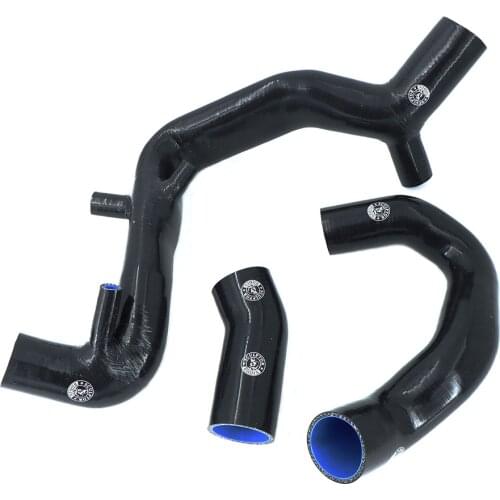 Turbo Intake Hose For Benz SMART 1000 smart 451 1.0T Silicone Radiator Hose Kits(3Pcs) Red/Blue/Black