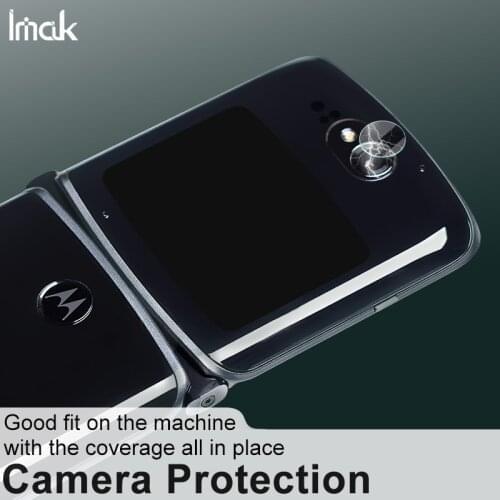 IMAK Camera Lens Film for Motorola Moto Razr 5G Rear Camera Len Tempered Glass Protector