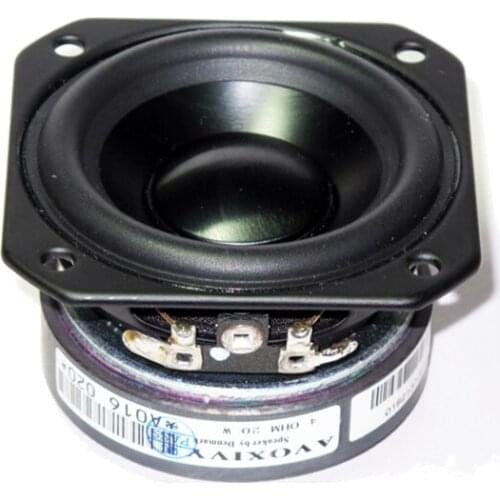 2.5-inch full-frequency loudspeaker Alumina diaphragm rubber-edged large magnet coil long-stroke tweeter