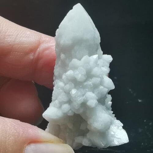 10.9gNatural raw material quartz white transparent crystal cluster healing crystal home decoration collection crystal mineral