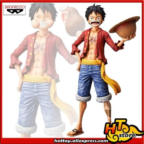 100% Original Banpresto Grandista nero Collection Figure - Monkey D. Luffy from "ONE PIECE"