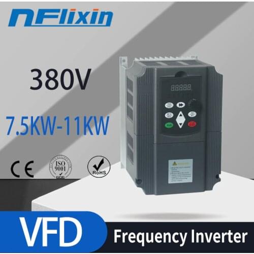4KW VFD frequency converter 3phase 380V vector control VFD inverter module 9.5A output 50 60Hz fit for 4kw motor CT100G-4T-4.0G