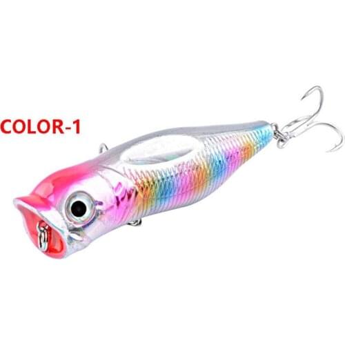 9.2cm/16.85g Fishing Lure Bait Popper Top Water Freshwater Sea Fishing Artifical Bait