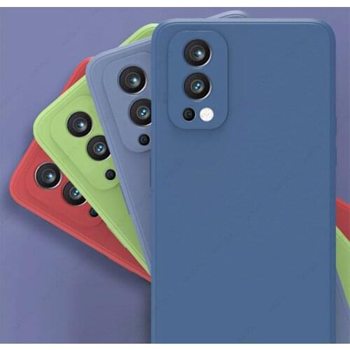 For OnePlus Nord 2 5G Case Cover for OnePlus Nord 2 CE 5G N200 9R 8 9 Pro Liquid Silicone Shockproof Bumper Soft Back Phone Case