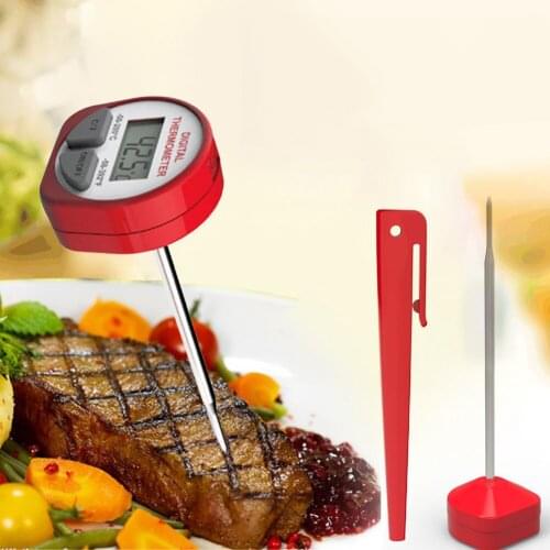 Digital Thermometer Kitchen Food Meat Coffee BBQ Milk Temperature Measuring Probe Thermometer Tools Accessories