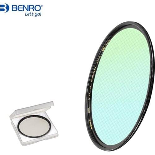 Benro 67 77 82 mm CS Cross Screen 4 6 8-Point Starlight Filter