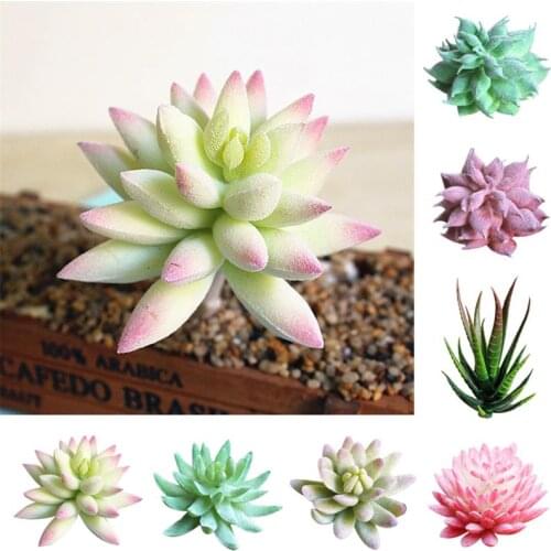 Simulation Plants Artificial Succulent Plant Aloe Artificial Plants Landscape Fake Flower Arrangement Garden Decor Accessories
