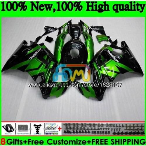 Body +Tank For HONDA CBR 600F3 600 F3 Green black FS CBR600FS 3BS.28 CBR600 F3 CBR600F3 1995 1996 1997 1998 95 96 97 98 Fairing