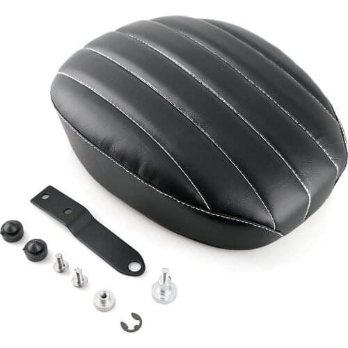 4 Models Passenger Rear Seat Pad Leather Pillow For Harley Sportster XL 1200 883 72 48 Forty-eight 2010-2015 Motorcycle Cushion