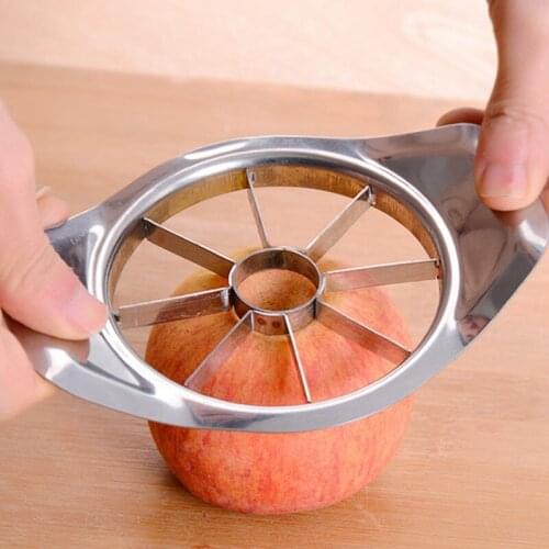Stainless Steel Fruit Cutter Apple Knife Slicer Cutting Corer Cooking Vegetable Tools Chopper Kitchen Gadgets and Accessories