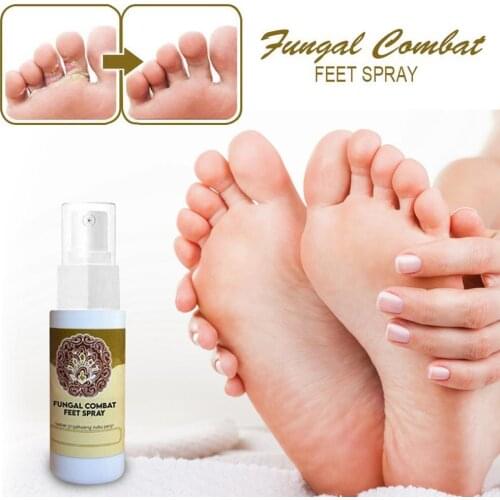 Fungal Combat Feet Spray Foot Sterilize Spray Herbal Anti-fungal Infection Toe Treatment Onychomycosis Anti Bacterial
