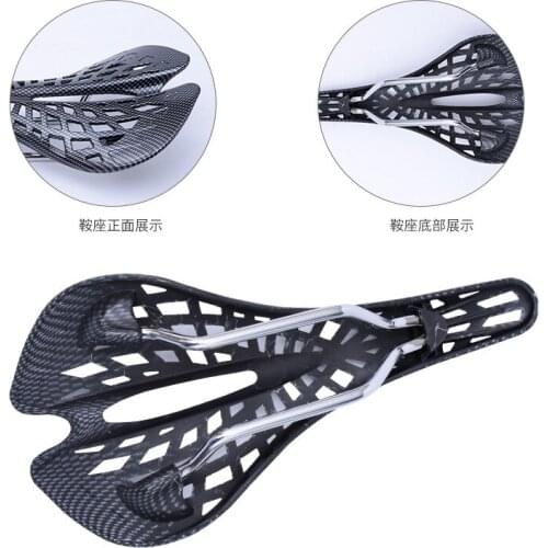 Bicycle Saddle Ergonomic Spider Seat MTB Mountain Bike Cushion Ventilation Durable Cycle Accessories