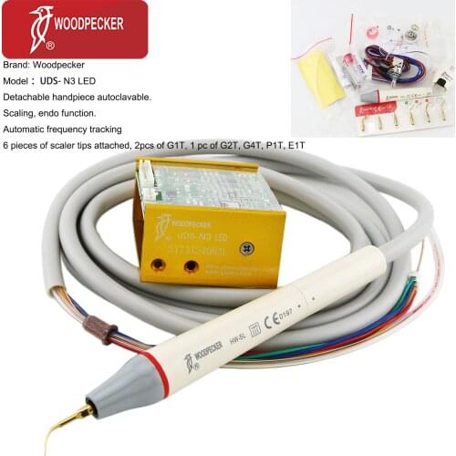 Woodpecker Ultrasonic Scaler Built in UDS-N3 LED HW-5L Handpiece For Dental Chair