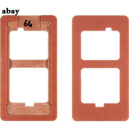 1/3/5/10 pcs UV Glue (LOCA) Alignment Mould Mold For iPhone 6 6G 6S LCD Outer Glass Repair UV Glue LOCA Alignment Mold Lot