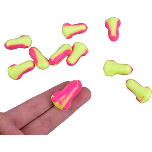 20pcs=10Pairs Ear care Soft Anti-Noise Ear Plug Waterproof Swimming Silicone Swim Earplugs For Adult Children Swimmers