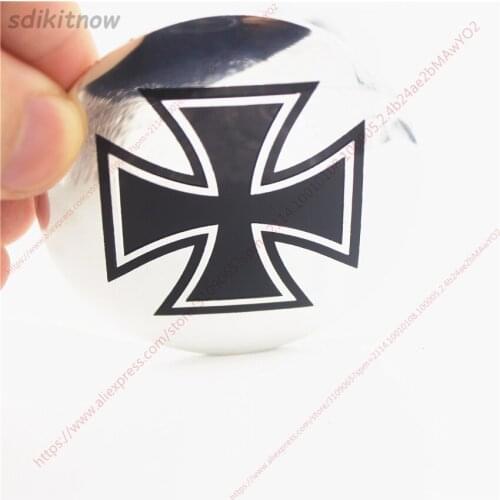 4pc Knight Cross Car Wheel Center Hub Caps Cover Rim Sticker Badge Fit Styling For BMW AUDI VW FORD Mini Cooper TOYOTA KIA Cruze