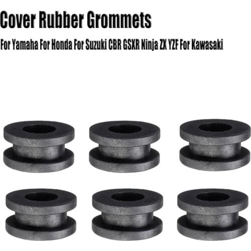 50Pcs Motorcycle Side Cover Rubber Grommets Gasket Fairings For Yamaha For Honda For Suzuki CBR GSXR Ninja ZX YZF For Kawasaki
