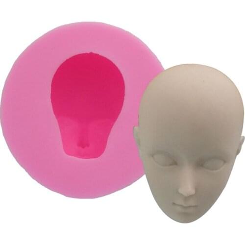 CH004 Creative the Face Silicone Mold Handmade DIY Fondant Mold Cake Decorating Tools