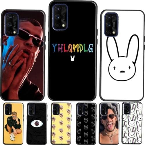 Bad Bunny Cover For OnePlus 9 Pro 7 8 Nord 9R 7T 8T Phone Case For Realme 6 7 8 Pro Q3 GT Neo C3 C21