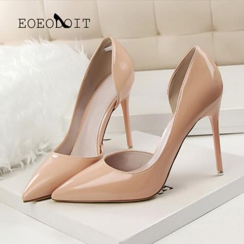 EOEODOIT Women's Shoes With A Glass Heel