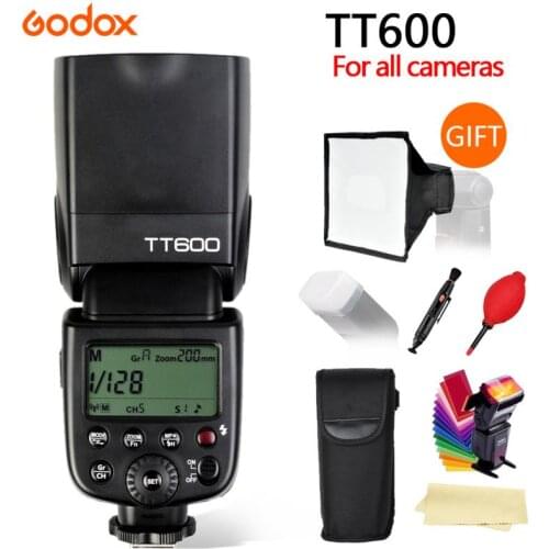Godox TT600S TT600 Flash Speedlite Built-in 2.4G Wireless Trigger System GN60 for Canon Nikon Sony Pentax Olympus Fujifilm