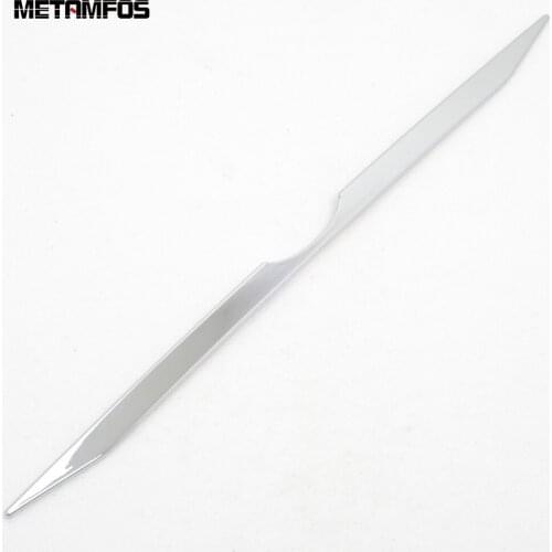 For Mazda 3 M3 Axela 2013 2014 2015 2016 Chrome Rear Trunk Streamer Tail Gate Door Strip Decoration Trim Accessories Car Stying