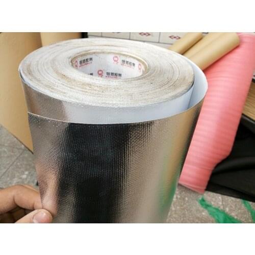 15m roofs, walls sunscreen aluminum foil fiberglass, retardant, hot ,cold protective,Auto Car Heat Sound Deadener,reflective