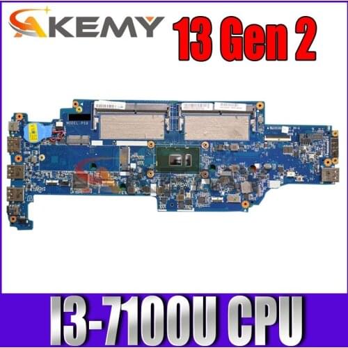 For Thinkpad 13 Gen 2 Laotop motherboard YOGA S2 DA0PS9MB8E0 with CPU I3 7100U SR2ZW FRU 01HW975 DDR4 100% Fully Tested
