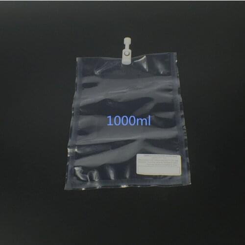 Ozone collection bag,laboratory ozone collection bag FEP with PTFE Valve 1000ml