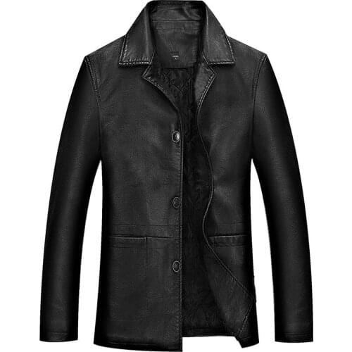 MOGAscendant Men's Faux Leather Jackets