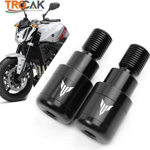 Handlebar Grips Bar End Caps For YAMAHA MT-07 MT07 MT-09 MT09 MT 10 MT10 MT-125 2014-2020 2019 2018 Motorcycle Accessories Ends