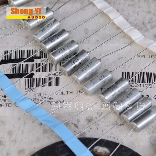 Original new 100% CTS32 metal shell tantalum capacitor 47uF 16V grinding power amplifier dac (Inductor)